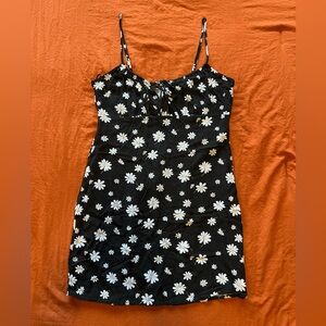 Forever 21 Black and White Floral Dress